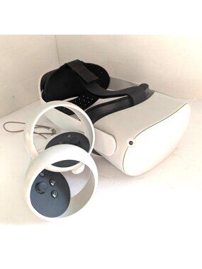 Oculus Quest 2 VR Headset w/ 2 Controllers KW49CM Tested Working Read